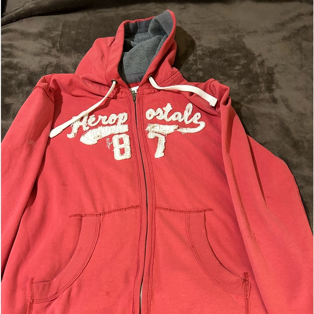 XXL Aeropostale Zip up Hooded Jacket